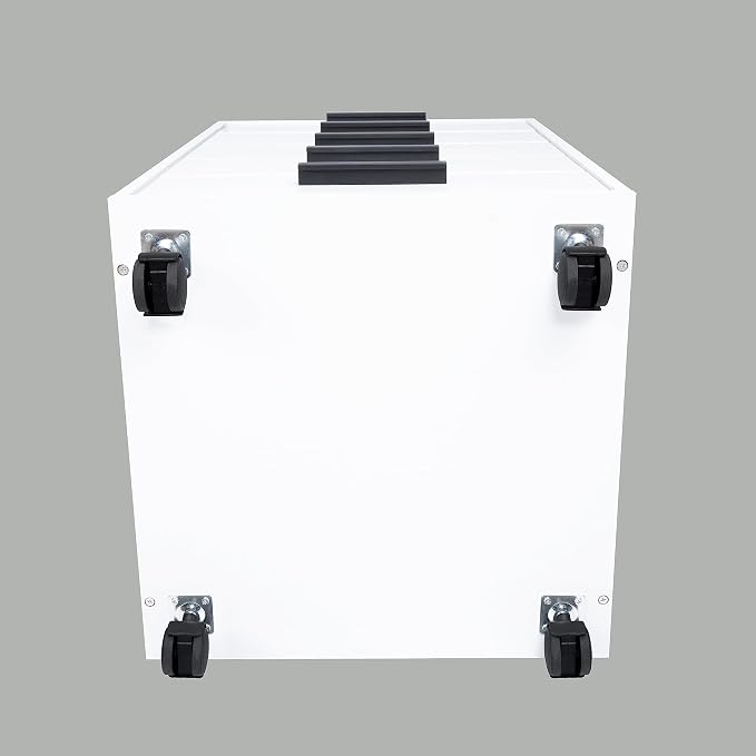 5-Drawer Rolling Under Desk Storage Cart - Image 10