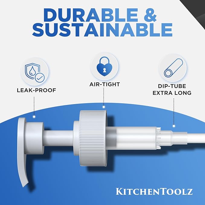 kitchentoolz 1 Gallon Jug with Pump - Image 3