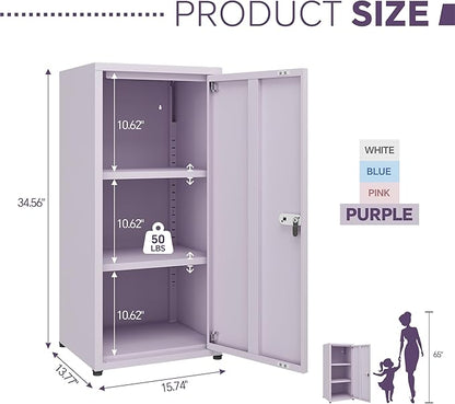 MIOCASA Metal Storage Cabinet - Image 3