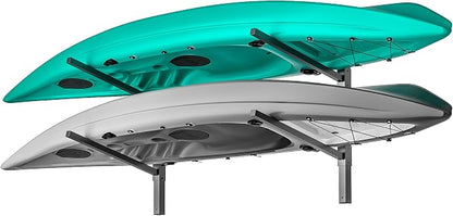 EVERHANGER Wall Mounted Kayak Storage Rack, Adjustable Kayak Holder, Heavy Duty by EVERHANGER