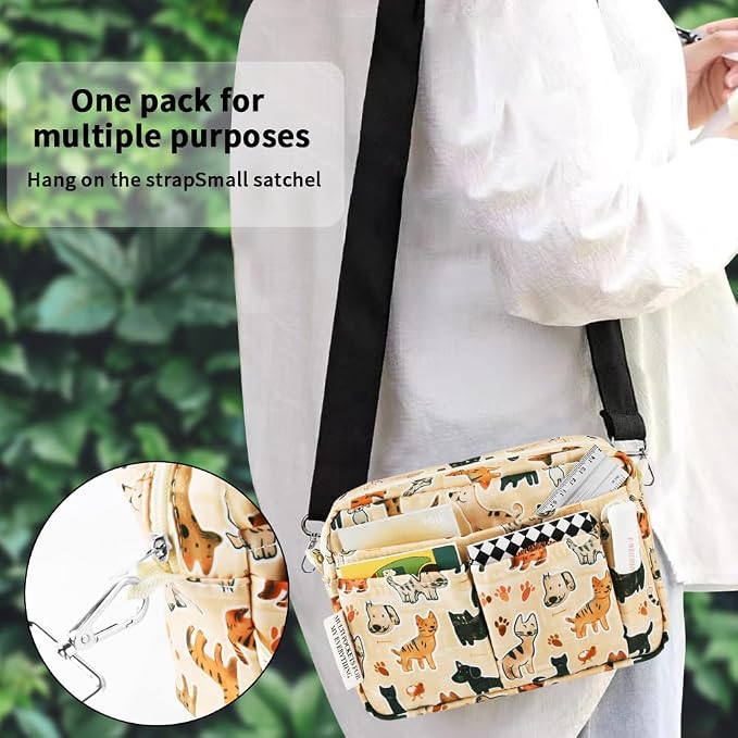 E-WEICHEN Multiple Pockets Portfolio Organizer - Image 6