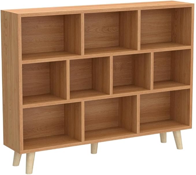 IOTXY Wooden Open Shelf Bookcase - Image 5