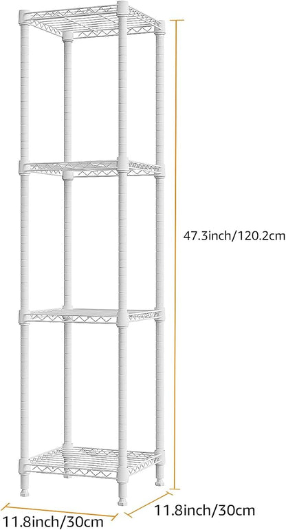 480 lbs Storage Shelves 4 Tier Shelving Units - Image 3