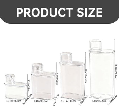 Clear Laundry Detergent Dispenser Container, Double Sealed Storage Tank - Image 6