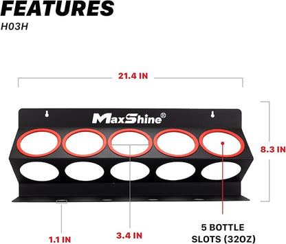 Maxshine Universal Detailing Spray Bottle Holder – Mobile Detailing & Car - Image 2