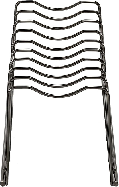Pot Lid Organizer, Stainless Steel Pot Lid Storage Rack Holder, Cutting Board - Image 9