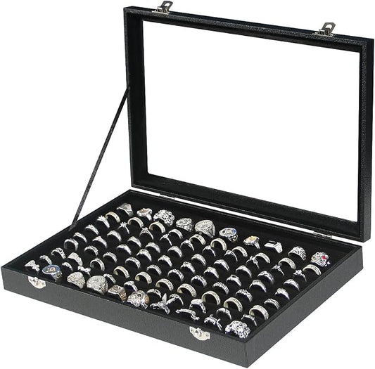 Coward Ring Organizer Jewelry Box by FocusOnJewelryDisplay15yrs