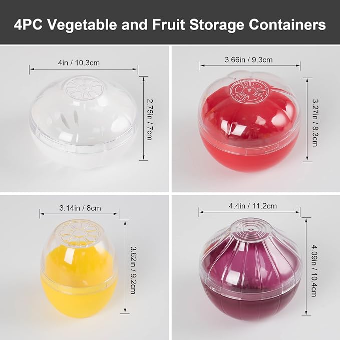 Vegetable and Fruit Storage Containers - Image 2