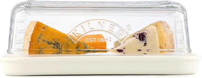Kilner Cheese Store Airtight Cheese Storage, Removable Silicone Seal by Kilner