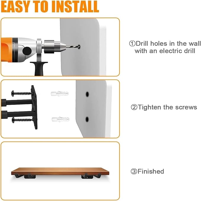 TORACK Garage Hooks Heavy Duty Tool Organizer, Wall Mount Hanger Rack Garage - Image 6