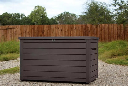 Outdoor Storage Box with Lockable Lid - Image 4