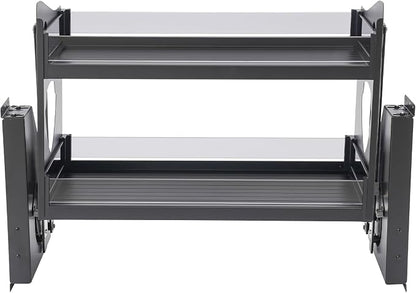 DNYSYSJ Pull down Shelf for Upper Cabinets, 2-Tier Pull down Cabinet Organizer - Image 8