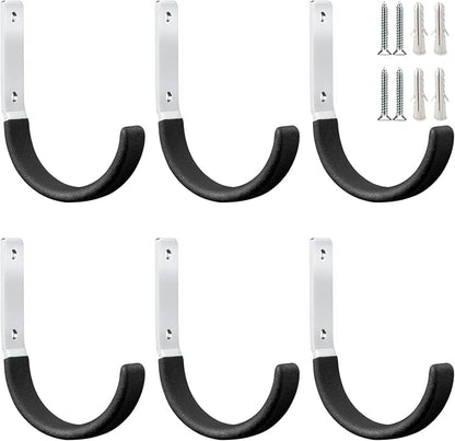 GeeWatom Heavy Duty Steel Garage Hooks, Garage Storage Utility Hooks, Heavy by GeeWatom