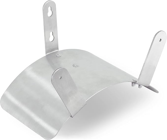 Gardzen Stainless Steel Hose Holder, Wall Mount Garden Hose Bracket Hanger by Gardzen