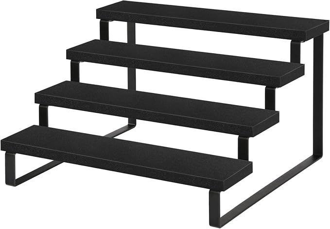 YINMIT Wooden Display Riser Stand, Tiered Perfume and Cologne Organizer Stand by YINMIT