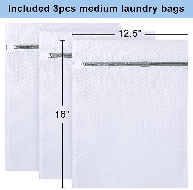 Vivifying 3Pcs Mesh Laundry Bags - Image 4