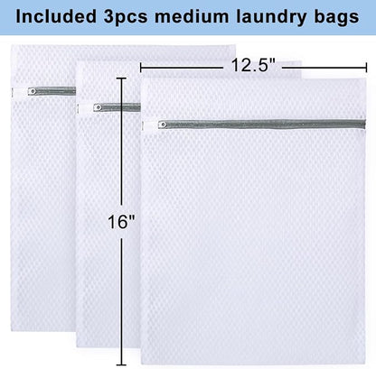 Vivifying 3Pcs Mesh Laundry Bags - Image 4