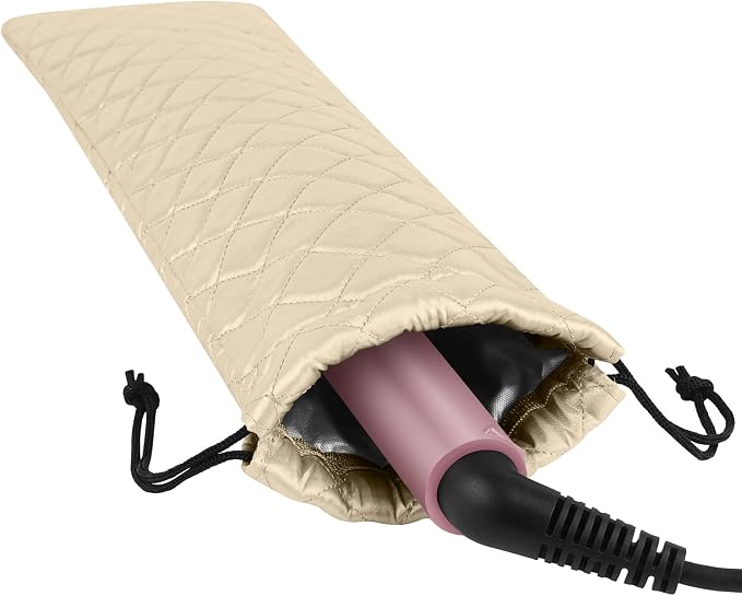 AMIJEAL Heat Resistant Hair Tools Organizer Bag Portable Travel Drawstring by AMIJEAL