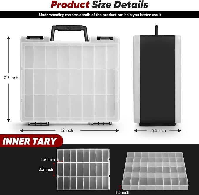 Sturdy Toy Storage Carrying Case - Image 3
