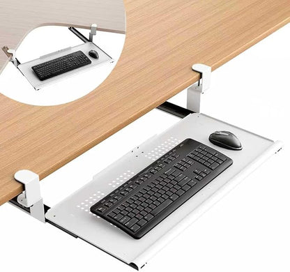 Keyboard Tray Under Desk by Unknown