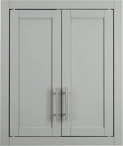 Crosley Furniture Savannah Wall Mounted Bathroom Storage Medicine Cabinet - Image 4