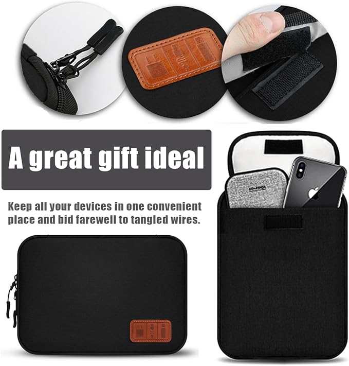 Travel Cable Organizer Pouch Electronic Accessories, Travel Essentials - Image 5