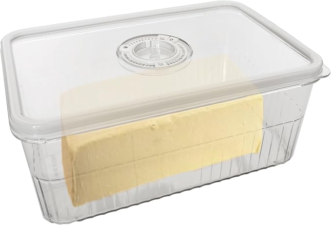 Cheese Container Airtight with Time Recording by Vellsenne