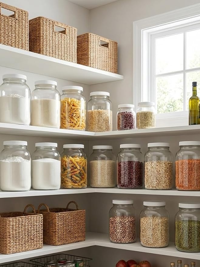 Sally's Organics Large 1 Gallon Glass Jars - Image 5