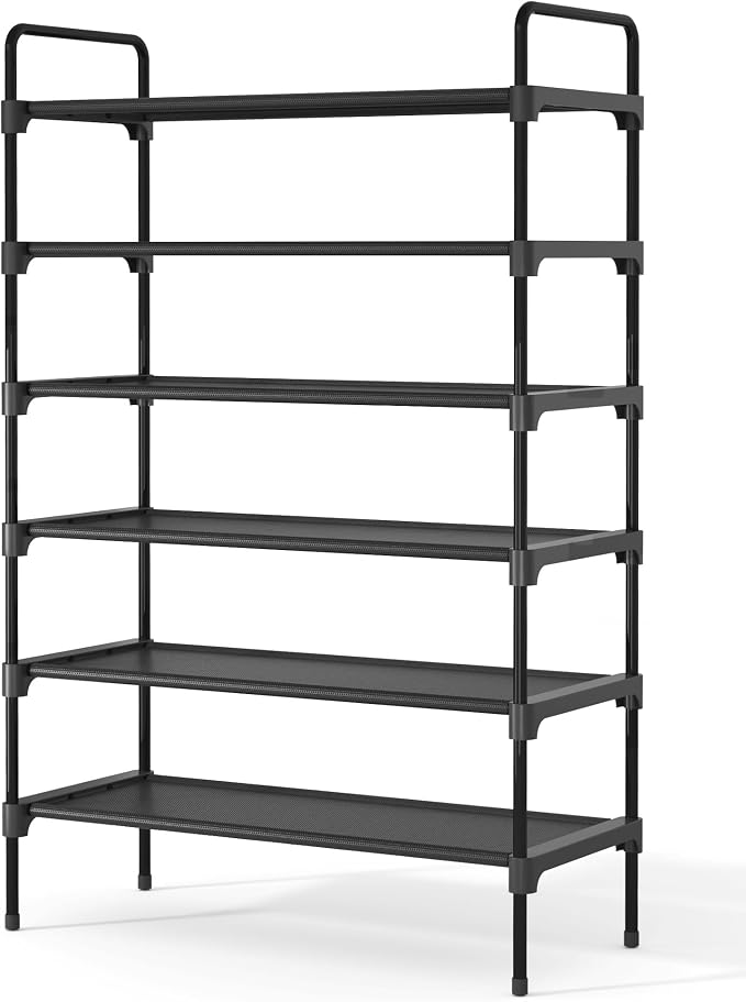 Kitsure Shoe Rack for Closet, Sturdy and Long-Lasting Shoe Shelf, Shoe Rack for by Kitsure