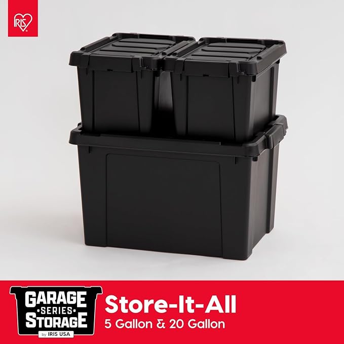 IRIS USA 20 Gallon Lockable Storage Bins - Image 4