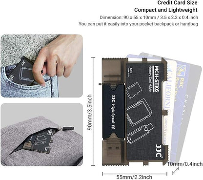 Micro SD Card Holder and SD Card Case, Memory Card Storage Organizer - Image 4