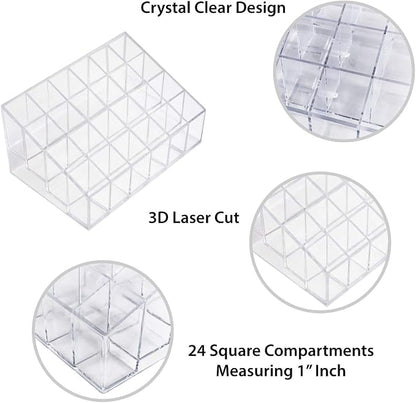 Super Z Outlet Transparent Cosmetic Makeup Organizer - Image 8