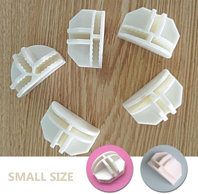 ARTIBETTER Semi-Circle Plastic Cube Connectors 50 Pieces - Image 5