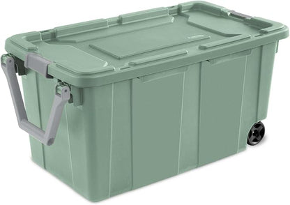 Extra Large Storage Bin, 40 Gallon Wheeled Plastic Storage Container - Image 3