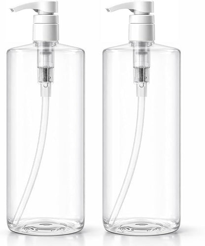 Bar5F Pump Bottle Empty for Shampoo Conditioner Body Wash Lotion BPA-Free by BAR5F