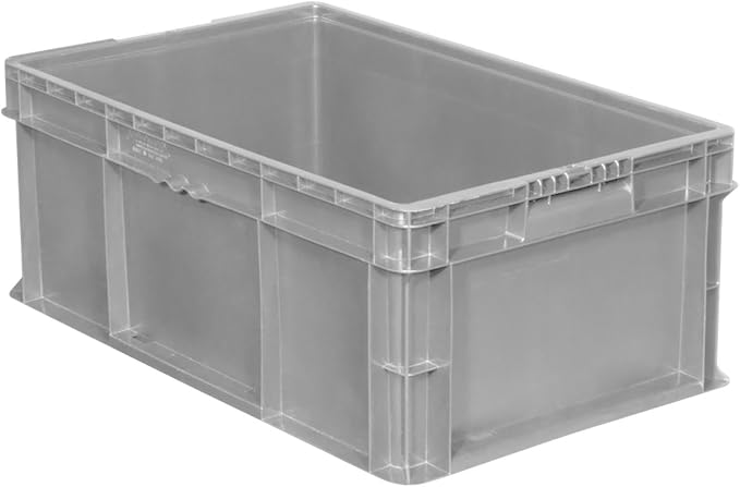 Buckhorn SW241507F101000 Plastic Straight Wall Storage Container Tote, light by Akro-Mils