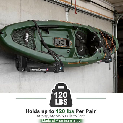Kayak Storage Hooks Wall Mount Rack, Heavy Duty Garage Storage Hangers - Image 3