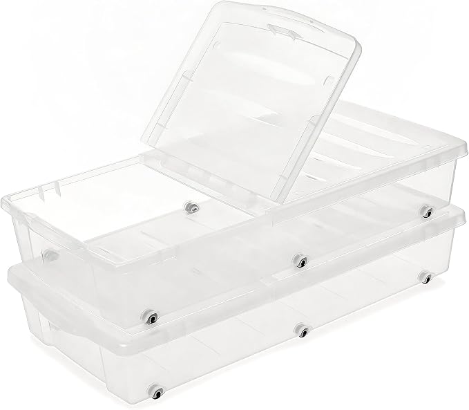 Citylife 57 QT Plastic Storage Bins by Anywish