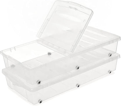 Citylife 57 QT Plastic Storage Bins by Anywish