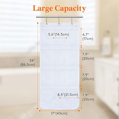 Lifewit Mesh Shower Caddy, 11 Pockets Hanging Shower Organizer - Image 2