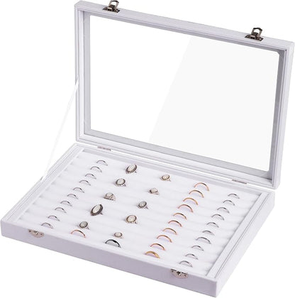 Frebeauty Rings/Earrings Organizer Tray by Frebeauty