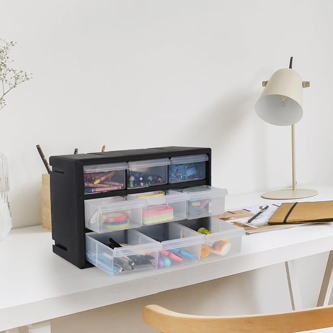 Sadstory 9-Drawer Plastic Drawer Storage Cabinet - Image 2