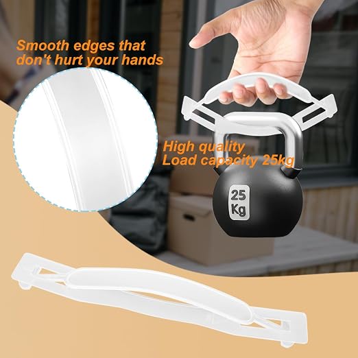 100 Sets Cardboard Box Handles Plastic Carrying Straps - Image 2