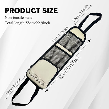 2PCS Car Seat Side Organizer, Seat Side Storage Pocket, Car Multi-Pockets - Image 2