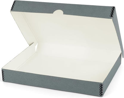 Lineco Clamshell Archival Storage Box, 11.5x17.5x1.75 Inch, Organize and Store by Lineco