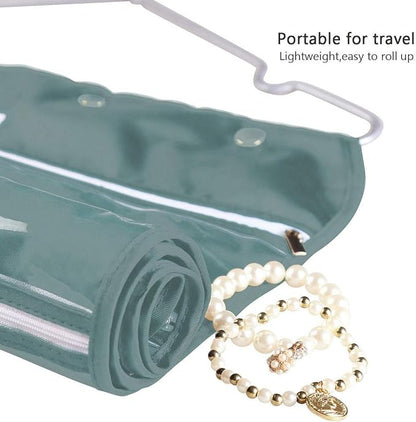 BB Brotrade Hanging Jewelry Organizer, Accessories Organizer, 56 Zipper Pocket - Image 6