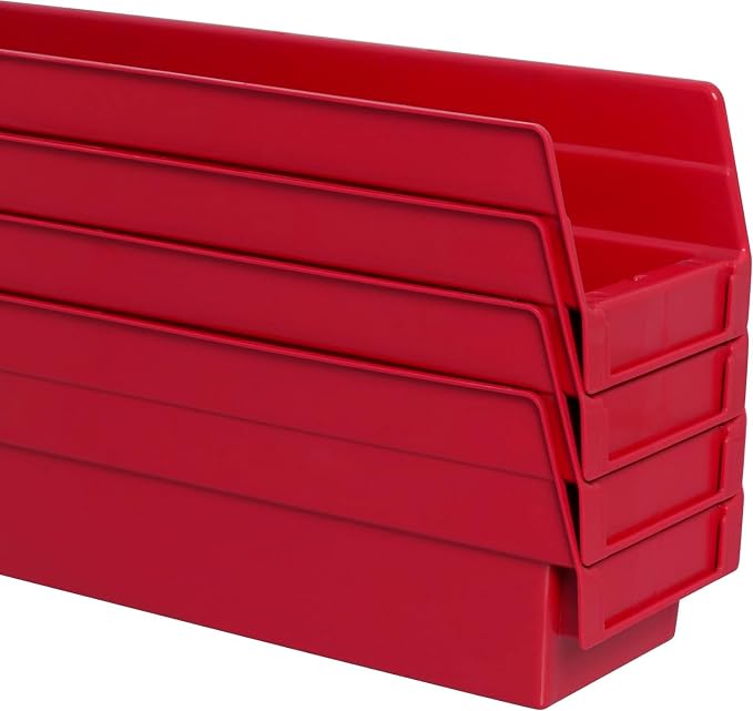 Akro-Mils 30128 Heavy Duty Plastic Shelf Bins, Refrigerator, Drawer Organization - Image 8