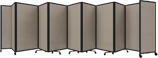 Versare Room Divider 360 Portable Wall Partition | Folding Panels | Large by VERSARE