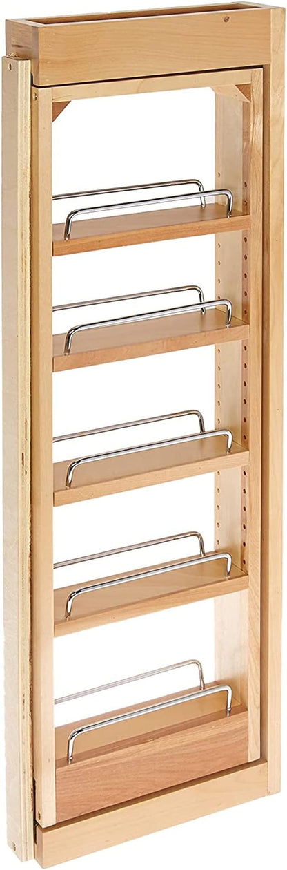 Rev-A-Shelf 3"W x 33"H Pull Out Quad Shelf Organizer by Rev-A-Shelf