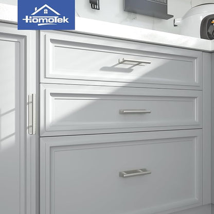 HOMOTEK 2 Pack Self-Adhesive Sliding Closet Door Handles Instant Self-Stick - Image 6